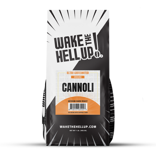 Wake The Hell Up! Cannoli Flavored Coffee 10oz