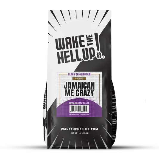 Wake The Hell Up! Jamaican Me Crazy Flavored Coffee 10oz
