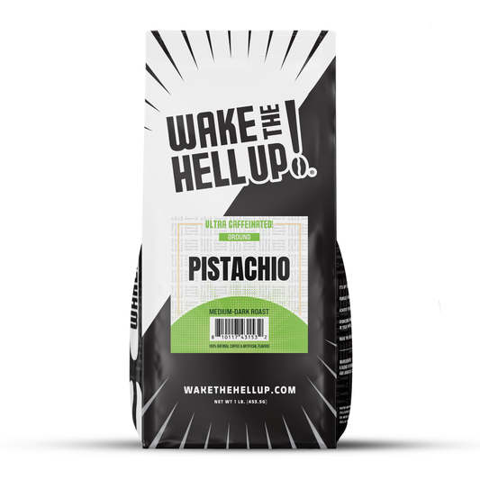 Wake The Hell Up! Pistachio Flavored Coffee 10oz