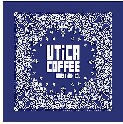 Utica Coffee Roasting Co. Blue Bandana