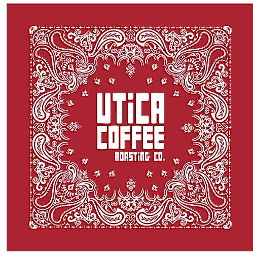 Utica Coffee Roasting Co. Red Bandana