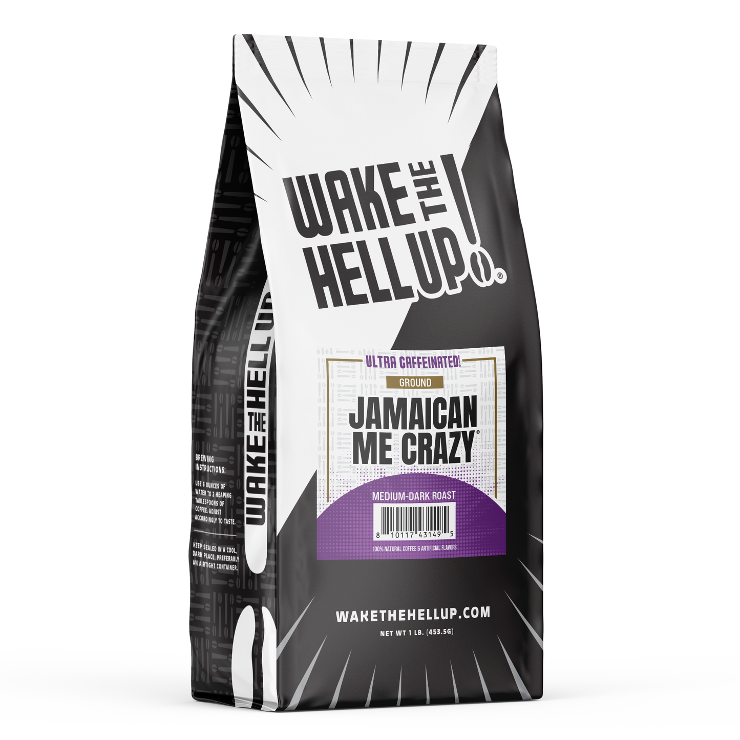 Wake The Hell Up! Jamaican Me Crazy Flavored Coffee 10oz