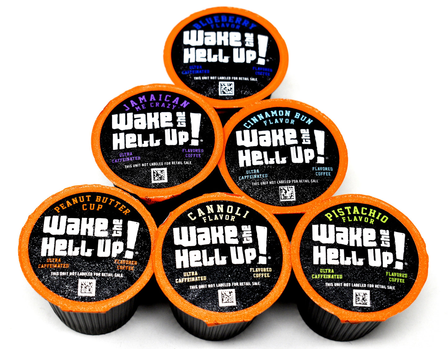 Wake The Hell Up!®️ Flavored Variety Pack Single Serve K-Cup 48 Ct Box