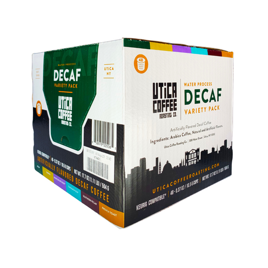 Utica Coffee Single Serve Decaf Variety Pack