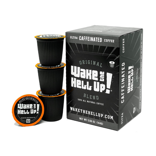 Wake The Hell Up!®️ Single Serve K-Cup Compatible Original Pods